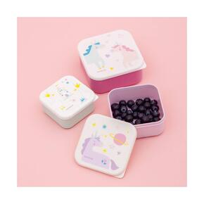 Conjunto de 3 recipientes Fantasia  