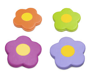 Conj. De 4 Almofadas Flor 