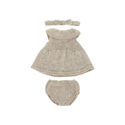 Conjunto Malha menina - 32cm