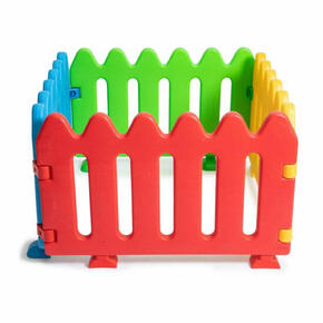 Cerca infantil de plástico multicolorida