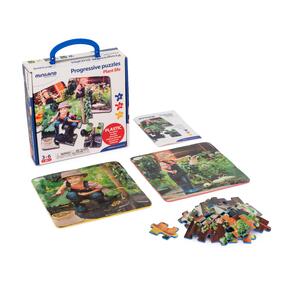 Conjunto de 3 Puzzles Prog: Plantas UV