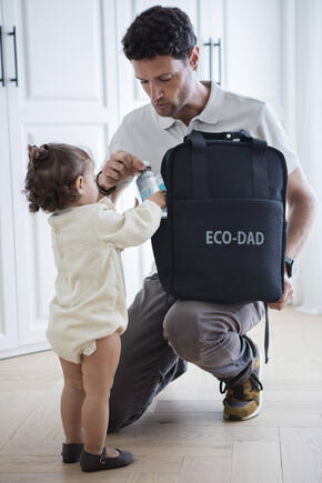 Mochila XL Eco Dad Black 