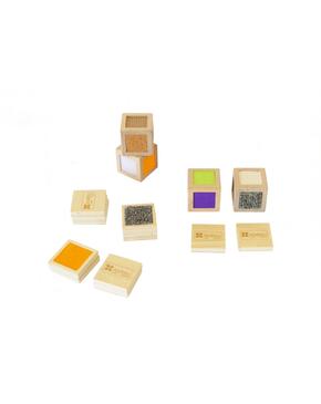 Texturas Cubos Sensoriais
