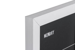 Quadro planeador semanal essencial - Branco