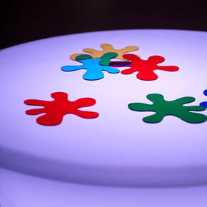 Mesa Circular de Luz LED
