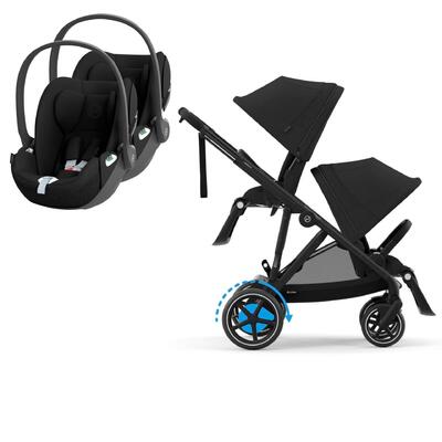 Pack e-Gazelle S + Assento Extra Gazelle S + Cloud T i-Size