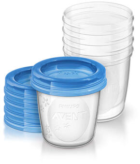 Copos de armazenamento leite materno - Philips Avent