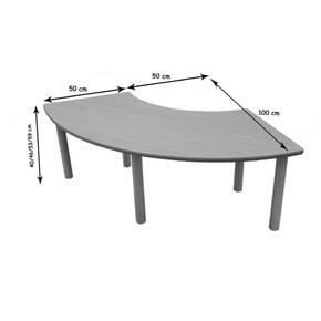 Mesa em ângulo