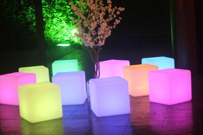 Cubo Sensorial Luminoso