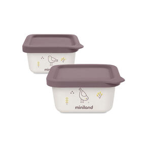 Set de 2 recipientes - NaturSet 2 Chick