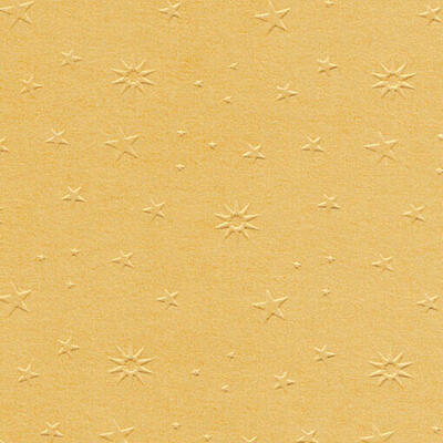 Cartolina Texturizada com Estrelas Douradas