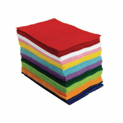 Folhas de feltro Easy 15,2 x 22,8 cm – 100 folhas