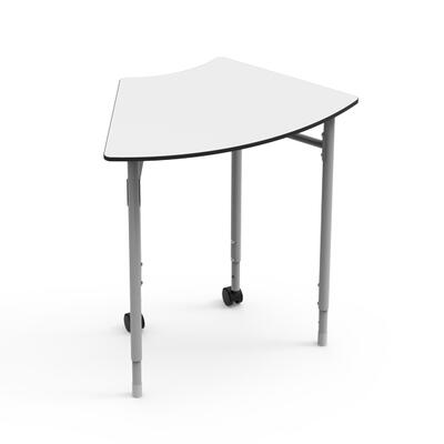 MESA DESK21 I Curva e fixa