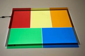 Folhas de Acetato Coloridas
