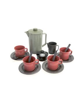 Conjunto de Café em Rede - 4 Pessoas - Reciclagem