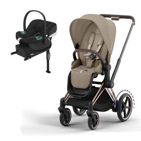 Pack e-Priam + Aton B2 i-Size com base one black