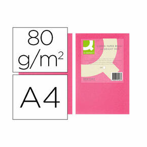 Papel colorido Q-connect din A4 pacote de 500 folhas