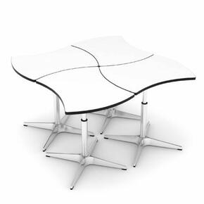 Mesa escolar de altura ajustável Louise