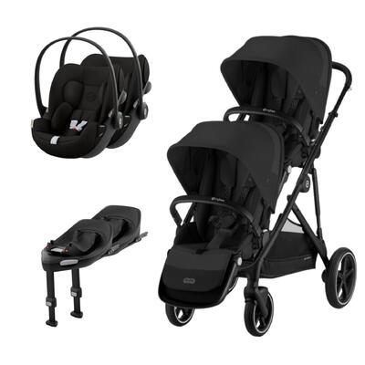 Pack Gazelle S + Assento Extra Gazelle S + Cloud G i-Size (x2) + Base G (x2) 