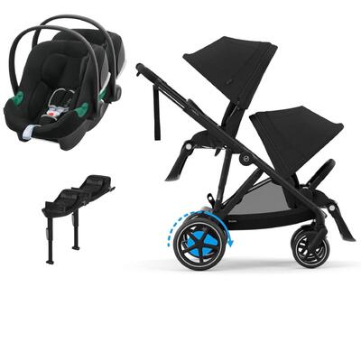 Pack e-Gazelle S + Segundo Assento Gazelle S + Aton B2(x2) + Base One(x2)