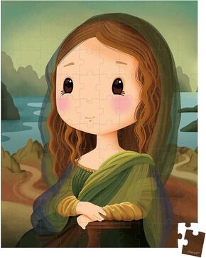 Puzzle inspirado em Da Vinci 100 peças