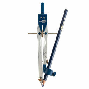 Bússola micrométrica de papel com adaptador.