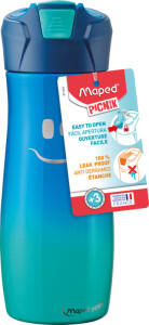 Garrafa Smiles Azul 430ml, Picnik Concepts Maped
