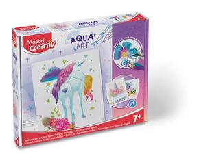 Caixa Pintura Aqua’art Unicórnios Maped