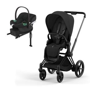 Pack e-Priam + Aton B2 i-Size com base one black