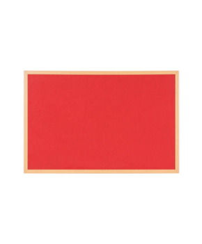 Placa de feltro executiva da terra vermelho