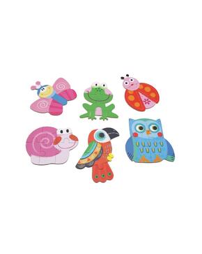 O meu primeiro puzzle 6 numa caixa Animal / Puzzle Animals