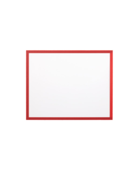 Porta-documentos magnéticos vermelho
