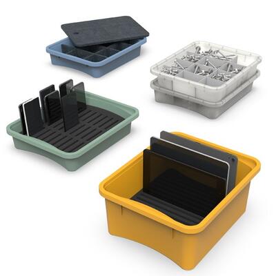 Divisórias metálicas para tabuleiro Ergos Tray T2
