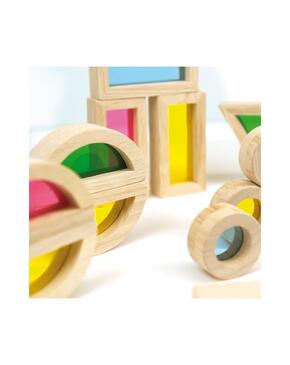 Blocos de arco-íris pequenos
