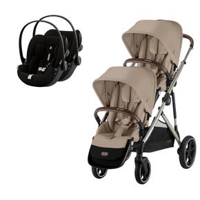 Pack Gazelle S + Assento Extra Gazelle S + Cloud G i-Size (x2) 