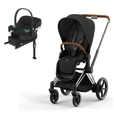 Pack e-Priam + Aton B2 i-Size com base one black