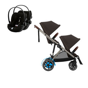 Pack e-Gazelle S + Segundo Assento Gazelle S + Cloud G i-Size (x2)