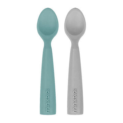 Conjunto de Colheres em Silicone - Minikoioi
