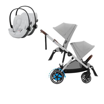 Pack e-Gazelle S + Segundo Assento Gazelle S + Cloud G i-Size (x2)