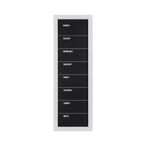 Quadro planeador semanal essencial - Branco