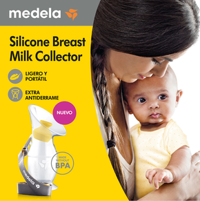 Coletor em silicone de leite materno - Medela
