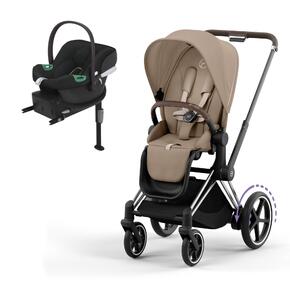 Pack e-Priam + Aton B2 i-Size com base one black