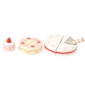 Bolo de casamento de morango 