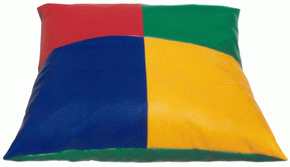 Almofada Quadrada Quatro Cores