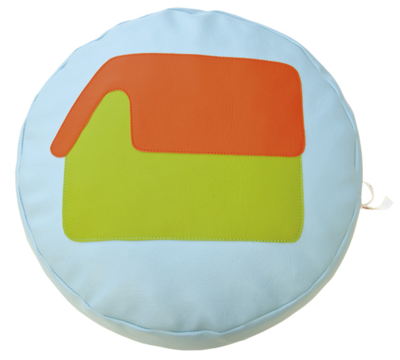 Almofada Circular Casinha