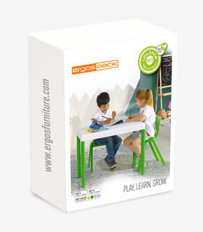 Pack Ergos Kids 01 Mesa + 1 cadeira