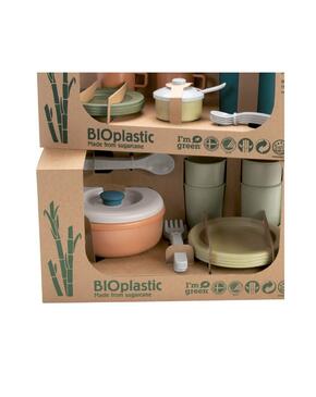 Conjunto de jantar BIO em uma caixa - 4 pessoas