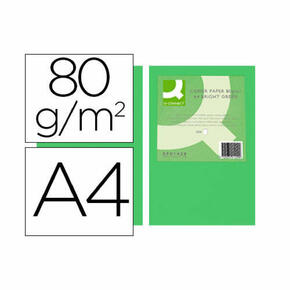 Papel colorido Q-connect din A4 pacote de 500 folhas