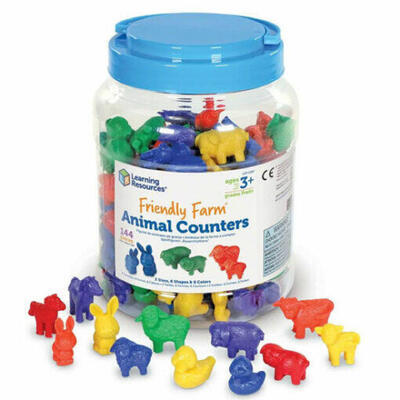 Figuras de animais da quinta (conjunto de 144)