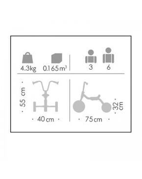 Bicicleta Balance 3-4 anos
